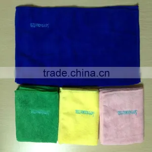 Customized Color Embroidery Car Microfiber Towels thumbnail-1