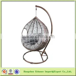 Rattan Hammock Chair/Egg Shape Hanging Cocoon Chair for Garden or Patio Time-FN4118 thumbnail-1