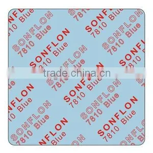 Structured PTFE-Gasket-Sheet SONFLON 7810 Blue thumbnail-1
