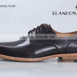 High End Men Leather Dress Shoes Men Derby Shoes Wholesale Leather Shoes thumbnail-3