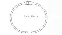 China Manufacturer Metal Galvanized Welded Round Ring 3*25mm in Handle Bag thumbnail-5