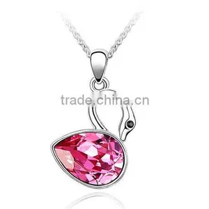 Jewelry Crystal Animal Necklace thumbnail-1