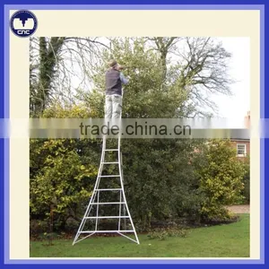 Aluminum Tripod Clips Pruning Ladder thumbnail-1