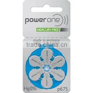 Hearing Aid Mercury Free Zinc Air Battery for Siemens Hearing Aids thumbnail-1