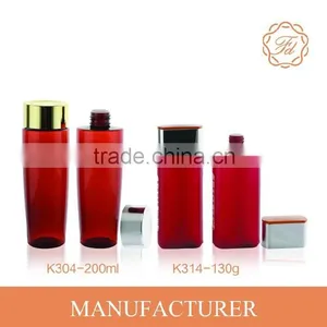 200ml Round Shape Lotion Bottle for Cosmetic Serum Essential Oil thumbnail-1