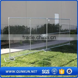 Used Chain Link Fence Post /vinyl Coated Chain Link Fence Specifications Qunkun thumbnail-1