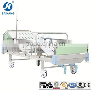 China Wholesale Low Price Adjustable Single Crank Hospital Bed thumbnail-1