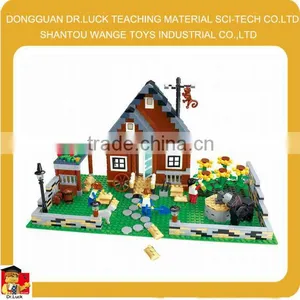 Factory Price 719pcs Happy Farm Wisdom Toy Bricks for Sale thumbnail-1