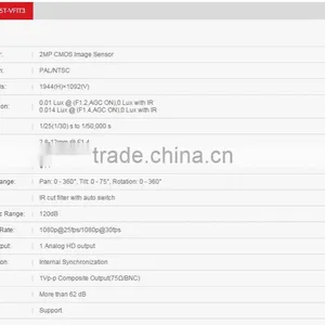 [super Deal!!] Brand New Hikvision Turbo Ourdoor Camera DS-2CE56D5T-VFIT3 thumbnail-5