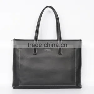 Women Handmade Genuine Leather Envelope Tablet Bag Briefcase Clutch File Bag thumbnail-1