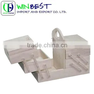 50*40*30cm Antique Imitation Europe Professional Sewing Kit Box thumbnail-3