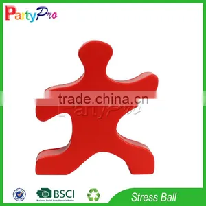 Partypro High Quality China Factory Custom PU Foam Doll Man Stress Toy thumbnail-1