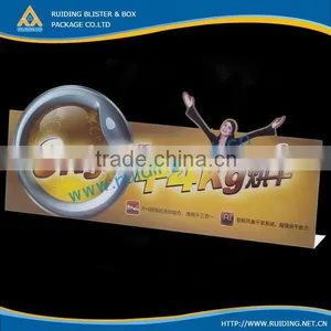 (ISO9001) UV Printed Plastic Advertising Sign thumbnail-1