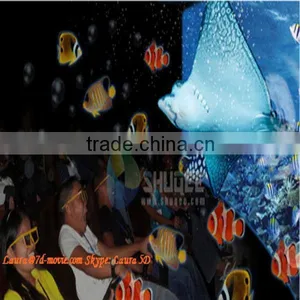 2014 Newest 5D Cinema- Cine 5d Cinema Equipment Theme Park Equipment Motion Rider thumbnail-6