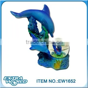 Resin Dolphin Snow Ball Souvenir for Tourist thumbnail-1