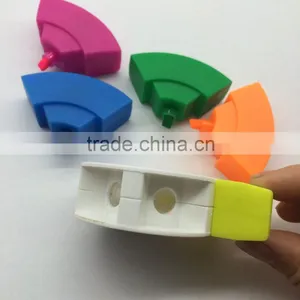 Cute Novelty Mini 5 Color Highlighter Set thumbnail-4