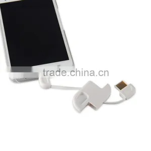 Keychain Micro Usb Data Cable for Samsung Xiaomi thumbnail-4