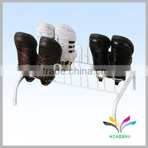 Small Design Metal Floor Stand Shoe Rack for Children thumbnail-1