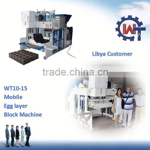 WANTE MACHINERY Semi Automatic Hollow Block Making Machinary thumbnail-6