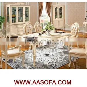Royal Antique Dining Room Furniture,factory Supply Oak Dining Table thumbnail-4