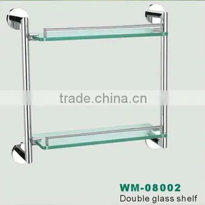 Efitra Fandroana Accessories Glass Shelf Soap Basket Robe Hook Toilet Paper Holder thumbnail-1