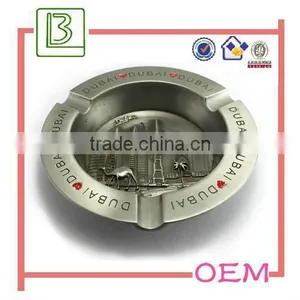 Zinc Alloy Zamak Antique Dubai Round Ashtray Promotional Items thumbnail-1