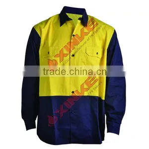 UPF 50+ Anti-uv Cotton Drill Work Shirt thumbnail-1