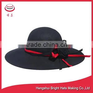 Classical Wool Felt Floppy Hat thumbnail-2
