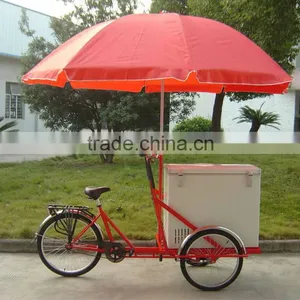 Backward KINGBIKE Cargo Bikes, Bicycle Backward Cargo Tricycle, Ice Cream Tricycle thumbnail-5