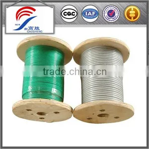 Jiangyin Transparent Pvc Coated Cheap Price Aircraft Steel Wire Cable for Sale thumbnail-1