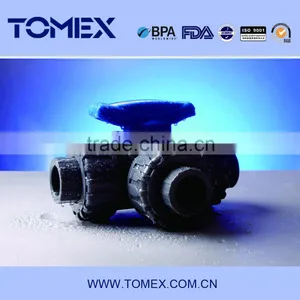 2015 China Supplier Manufacturing Upvc Dn50 Butterfly Valve With Two Flanges thumbnail-6