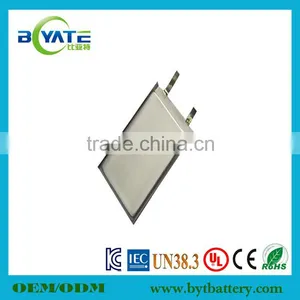 Ultra Thin Polymer 3.7V 18mAh Lipo Battery Cells Smart Battery thumbnail-1