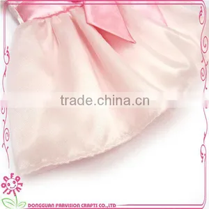 OEM 18 Inch Baby Doll Dress With Pink Knot for Sale thumbnail-4