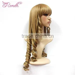 Customized Fashion Cheap Body Wave Natural Hair Wig Cosplay thumbnail-4