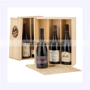 New Design Wholesale Wooden Wine Glass Storage Box thumbnail-5