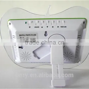 7 Inch Gift Digital Photo Frame Alarm Clock MP3 MP4 Movie Player Quality Choice thumbnail-4