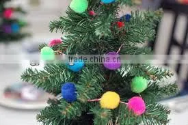Christmas Decoration Pompom Garland thumbnail-1