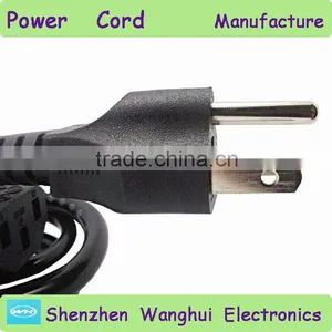 American / Canada Power Cord UL Plug 3 Pin 0.08*28 Single Head DC thumbnail-1