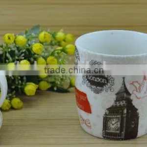 14OZ Water-ink Paintings Design Fully Decal Printed Coffee Cups, Shiny Surface New Bone China Mug, KL5001-A418 thumbnail-5