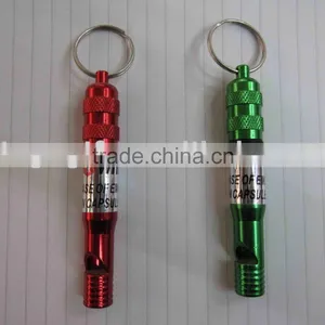 Aluminium Whistle Keychain thumbnail-1