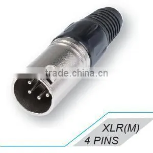 4PIN Xlr Panel Mount Connector thumbnail-1