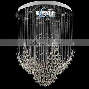 Modern Acrylic Crystal Diamond Chandelier Lustre Boul Diamant 92034 thumbnail-2
