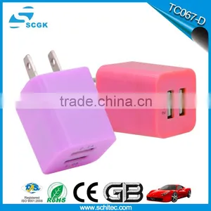 Usb Travel Charger 5v 2A Travel Wall USB Charging Adapter Charger thumbnail-6