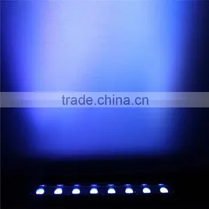 Wireless 8*tri-3w Battery Powered Rgb Dmx Led Wall Washer thumbnail-6