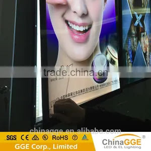 Black Color Frame Magnetic Open Type Light Boxes With LED IC Chip thumbnail-6