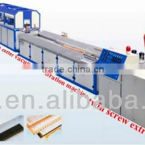 PE WPC PVC Ceiling Panel Extruder Machinery thumbnail-1