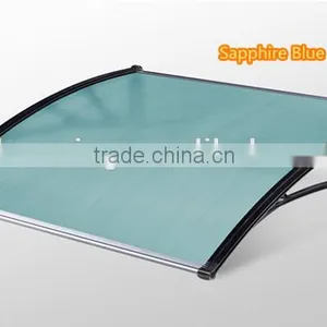 Best Sellling Easy Assembly DIY Polycarbonate Plastic Door Canopy Awning thumbnail-2