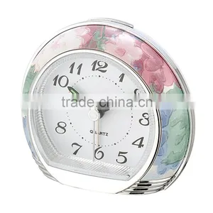 Exclusive Hot Sale Flower Pattern Decorative Alarm Clock thumbnail-4