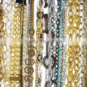 Many Colors Colorful Aluminum Chain,gold Color,silver Color thumbnail-1
