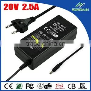 ac Adapter Ktec 20v 50w Power Adapter With High Efficiency thumbnail-1